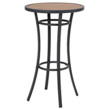 Luxury Bar Table - Solid Wood, Round Design for Elegant Home Bars - round bar table - Hurbane Home