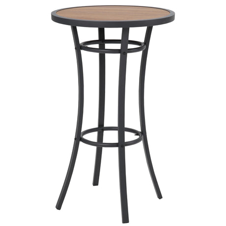 Luxury Bar Table - Solid Wood, Round Design for Elegant Home Bars - round bar table - Hurbane Home