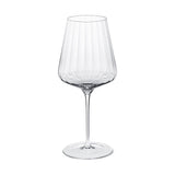 Luxury crystal glasses with Art Deco Danish detailing