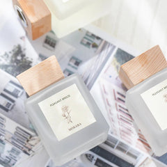 Luxury Reed Diffusers - White Frosted Bottle Oil Diffuser Gift Set - oil reed diffuser - Hurbane Home