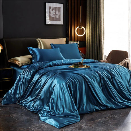 Luxury Silk Bedding Set - Soft Mulberry Silk for Ultimate Comfort and Elegance - Hurbane Home