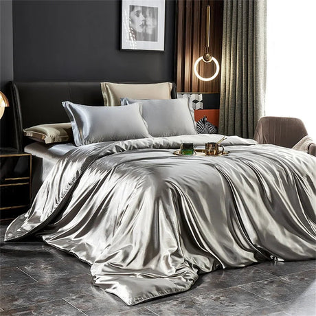 Luxury Silk Bedding Set - Soft Mulberry Silk for Ultimate Comfort and Elegance - Hurbane Home