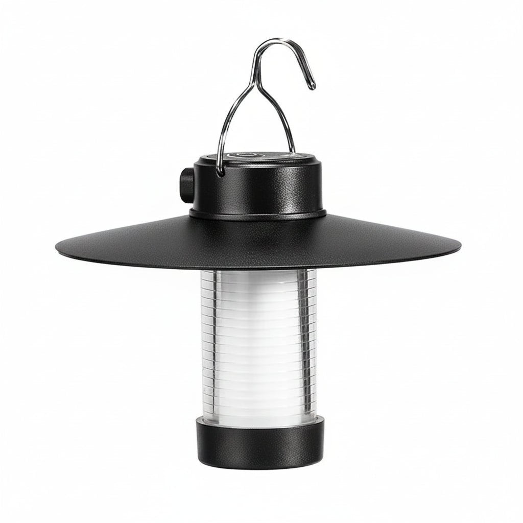 Magnetic LED Camping Light - Solar Rechargeable Lantern for Outdoor Adventures - Solar Camping Lights - Hurbane Home