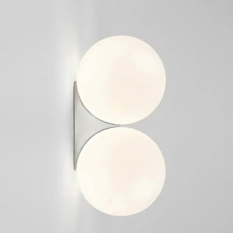 Elenorra Tiana Wall Lamp Frosted Glass Globe Gold Finish 5.9in