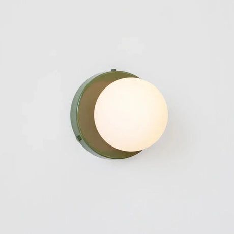 Elenorra Nalani Wall Lamp Frosted Glass 4.7in Shade