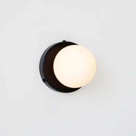 Elenorra Nalani Wall Lamp Frosted Glass 4.7in Shade