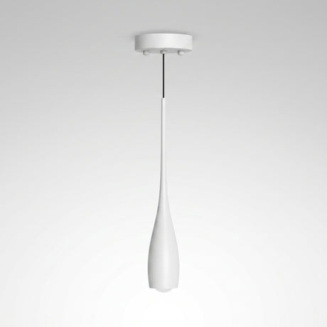 minimalist water drop pendant light