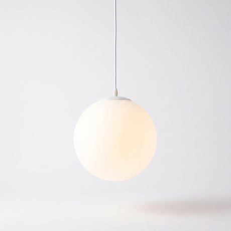 Glass Single-Head Pendant Light - lifestyle setting