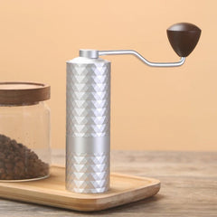 Manual Coffee Grinder - Upgraded CNC Stainless Steel Burr for Precise Grinding - Hurbane Home