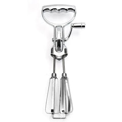 Manual Hand Mixer – Stainless Steel Double Rotation Kitchen Egg Beater - Manual Hand Mixer - Hurbane Home