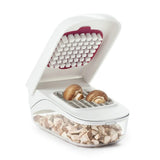 Manual Vegetable Chopper – Compact Hand Press Kitchen Food Cutter Tool - Manual Vegetable Chopper - Hurbane Home
