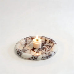 Marble Bathroom Vanity Tray - Elegant Jewelry Organizer and Bath Caddy - Marble Bathroom Tray - Hurbane Home
