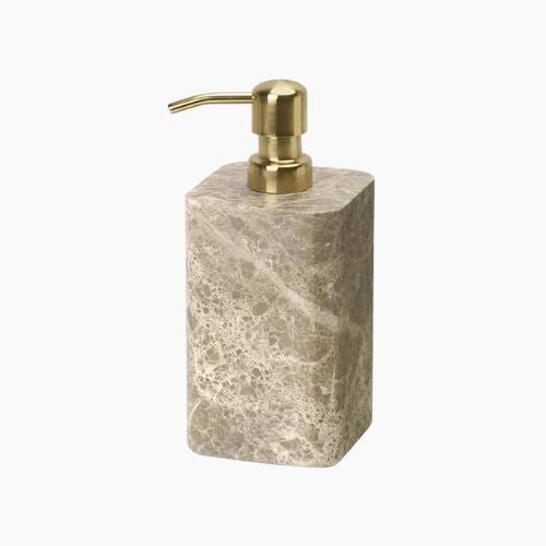 Marble Bathroom Vanity Tray with Soap Holder and Accessories Set - Hurbane Home
