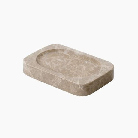 Marble Bathroom Vanity Tray with Soap Holder and Accessories Set - Hurbane Home