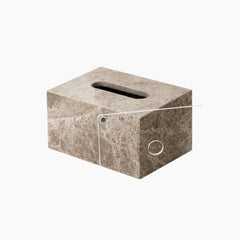 Marble Bathroom Vanity Tray with Soap Holder and Accessories Set - Hurbane Home