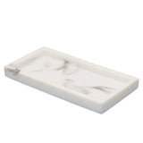 Marble Resin Jewelry and Bathroom Storage Tray for Countertops - Hurbane Home