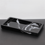 Marble Resin Jewelry and Bathroom Storage Tray for Countertops - Hurbane Home