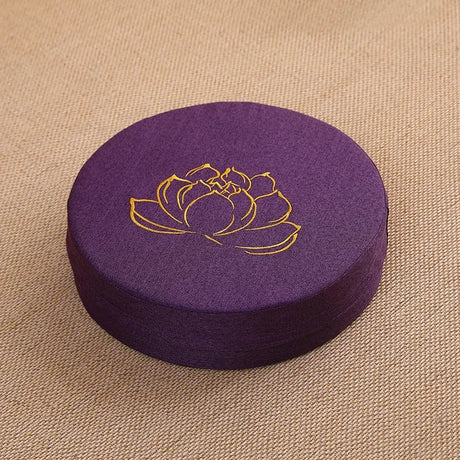Meditation Cushion Pillow - Velvet Organic Floor Cushion for Comfort and Relaxation - Japanese Floor Cushions - Hurbane Home