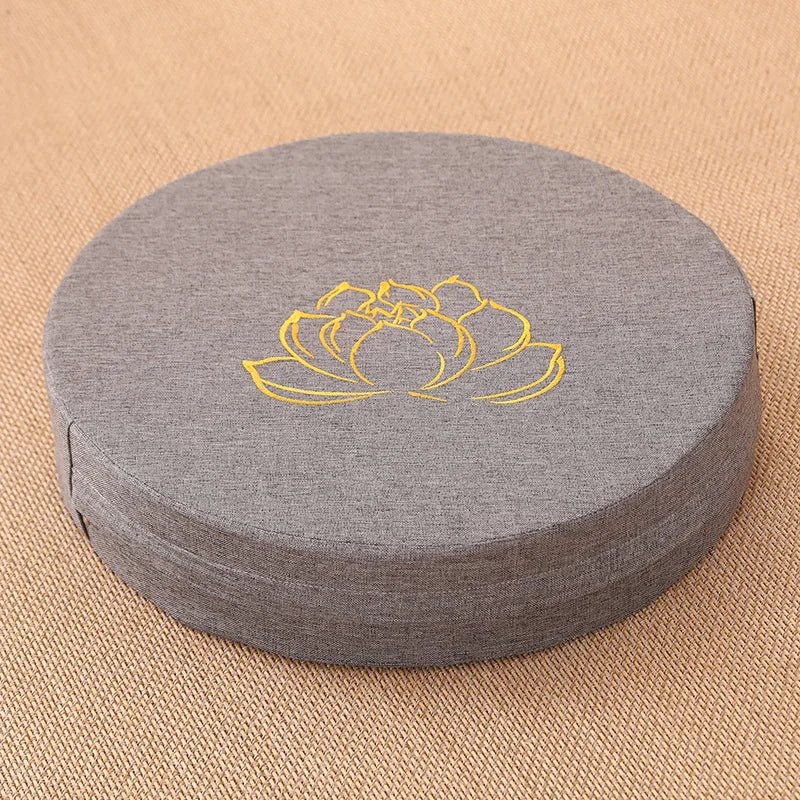 Meditation Cushion Pillow - Velvet Organic Floor Cushion for Comfort and Relaxation - Japanese Floor Cushions - Hurbane Home
