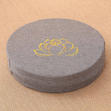 Meditation Cushion Pillow - Velvet Organic Floor Cushion for Comfort and Relaxation - Japanese Floor Cushions - Hurbane Home
