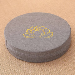 Meditation Cushion Pillow - Velvet Organic Floor Cushion for Comfort and Relaxation - Japanese Floor Cushions - Hurbane Home