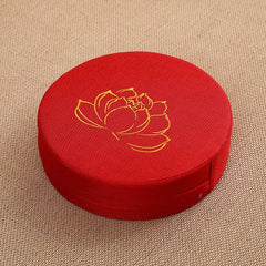 Meditation Cushion Pillow - Velvet Organic Floor Cushion for Comfort and Relaxation - Japanese Floor Cushions - Hurbane Home