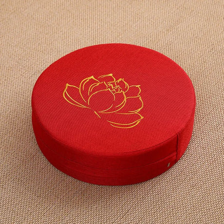 Meditation Cushion Pillow - Velvet Organic Floor Cushion for Comfort and Relaxation - Japanese Floor Cushions - Hurbane Home