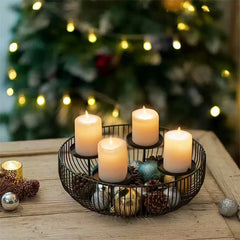 Metal Candle Holders - Antique Decor for Unique Home Atmosphere - Metal Candle Holders - Hurbane Home