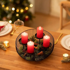 Metal Candle Holders - Antique Decor for Unique Home Atmosphere - Metal Candle Holders - Hurbane Home