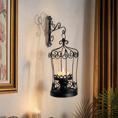Metal Candle Holders - Modern Wall Sconce Decor with Unique Antique Design - Metal Candle Holders - Hurbane Home