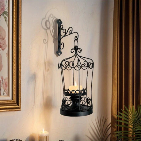 Metal Candle Holders - Modern Wall Sconce Decor with Unique Antique Design - Metal Candle Holders - Hurbane Home