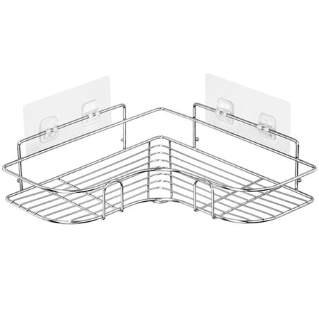 metal corner shower basket