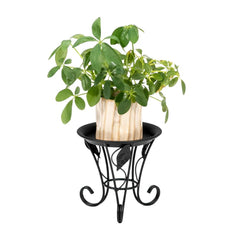 Metal Plant Stand Indoor - Geometric Design for Versatile Plant Display - metal plant stand - Hurbane Home