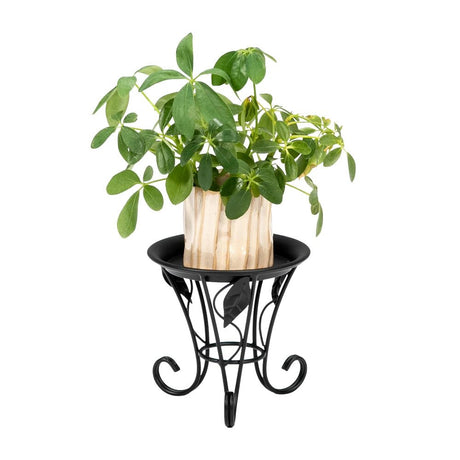 Metal Plant Stand Indoor - Geometric Design for Versatile Plant Display - metal plant stand - Hurbane Home