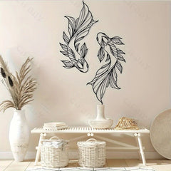 Metal Wall Art Decor - Elegant Black Metal Design for Modern Homes - Hurbane Home