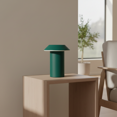 Minimalist Mushroom Table Lamp with Touch Control for Bedside Dining