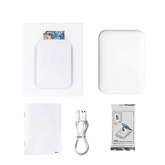 Mini Pocket MT53 Bluetooth Photo Printer 3 - Inch Portable Black - Hurbane Home