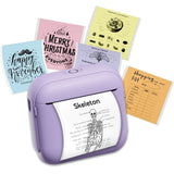 Mini X6 Thermal Photo Label Printer Portable 58mm White - Hurbane Home