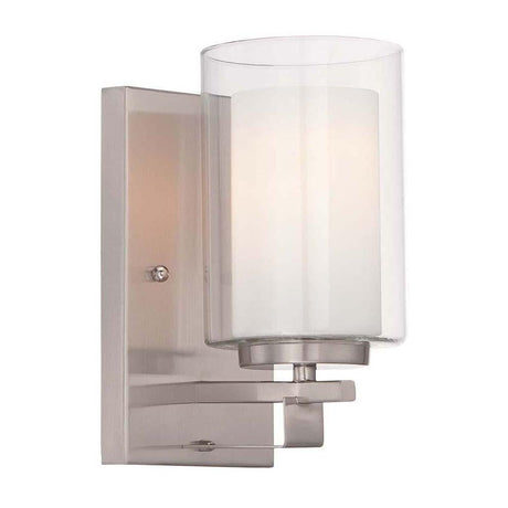 Parsons Studio Wall Sconce Dimmable Clear Glass Modern Finish