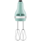 Single hand mixer with detachable metal beaters