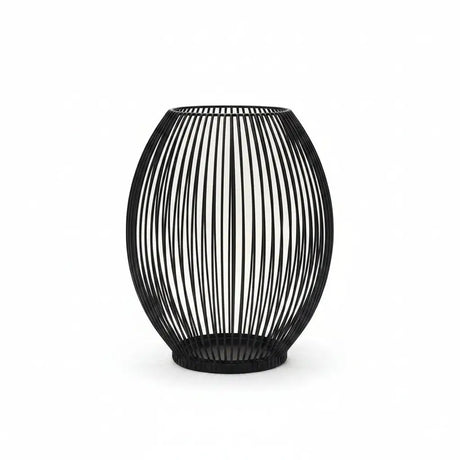 Modern Candle Holder Elegance - Black Metal Candle Holders for Decorative Ambiance - Metal Candle Holders - Hurbane Home