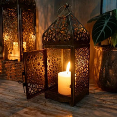 Modern Candle Holder Wall Sconces - Stylish Metal Candle Holders Decor - Metal Candle Holders - Hurbane Home