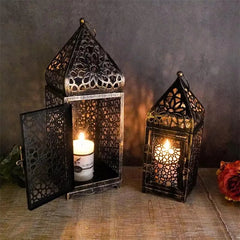 Modern Candle Holder Wall Sconces - Stylish Metal Candle Holders Decor - Metal Candle Holders - Hurbane Home