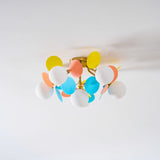 Modern flush mount ceiling light with acrylic discs further product image 64