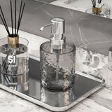 Modern Glass Soap Dispenser - Stylish Hand Wash Pump for Home & Kitchen - glass soap dispenser - Hurbane Home