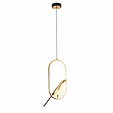 Modern led pendant light - installation detail