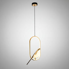 Modern led pendant light - installation detail