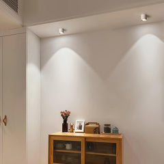 Modern LED spotlight housing, 3.3 inch height, warm white output, view 12
