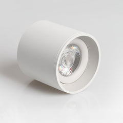 Compact aluminum ceiling downlight with a recessed acrylic lens, view 17