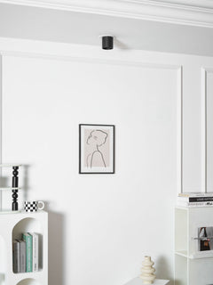 Compact aluminum ceiling downlight with a recessed acrylic lens, view 47
